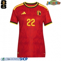 Maglie da calcio Belgio Alexis Saelemaekers #22 Prima Maglia Femminile Mondiali 2026  Manica Corta